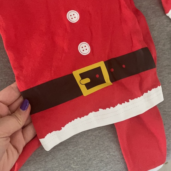 Christmas PJs + bow - Picture 3 of 6